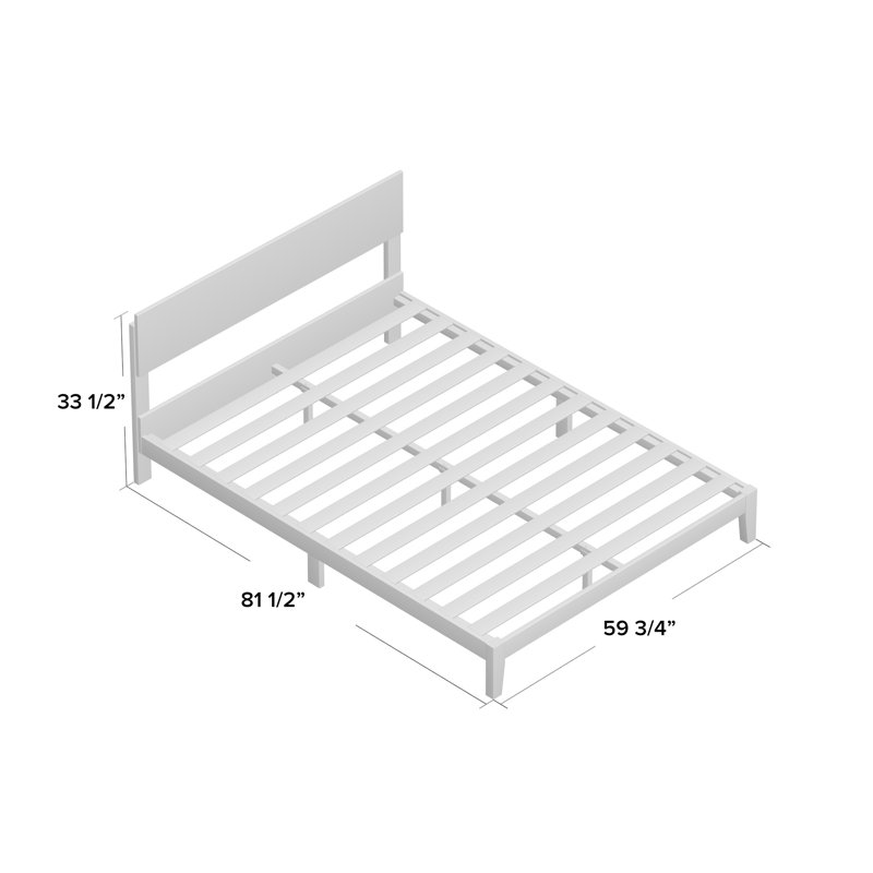 Tara low profile on sale platform bed